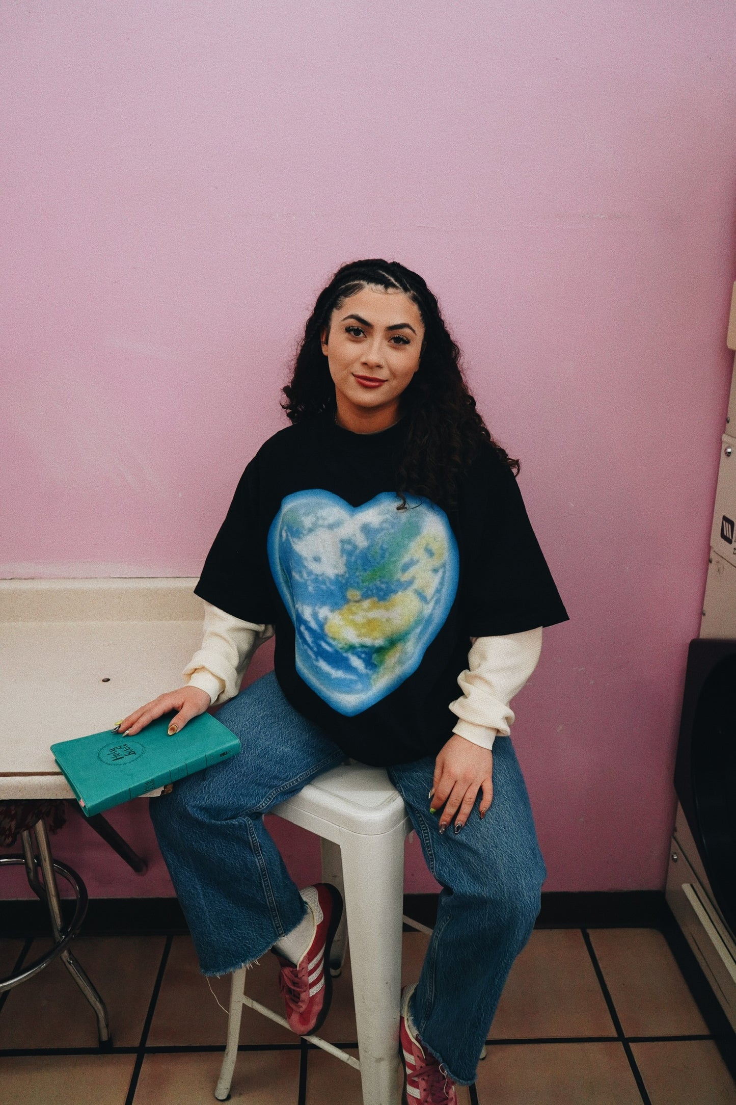 Heart World Tee